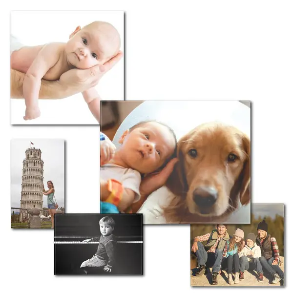 Glass Upstand - Personalised With Your Own Image - 100cm Wide by 14cm High