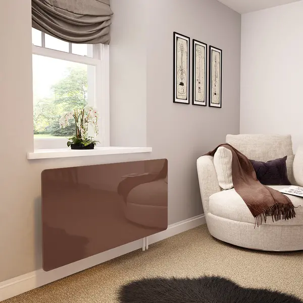 Chocolate Brown Radiator Cover - Extra Small