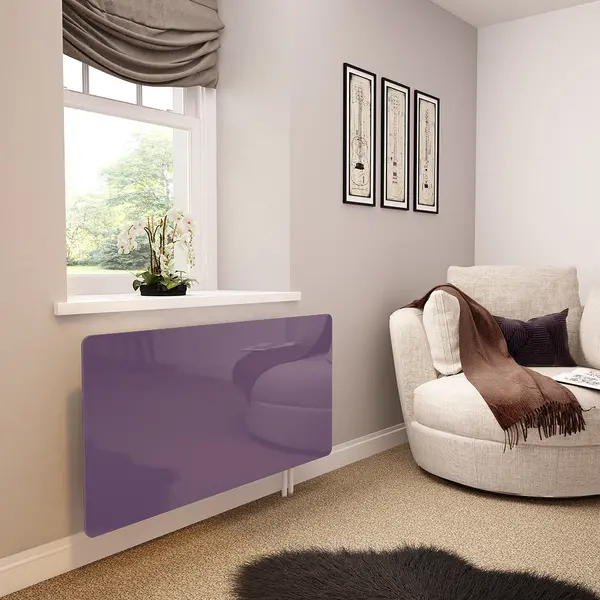 Lilac Radiator Cover - Extra Small