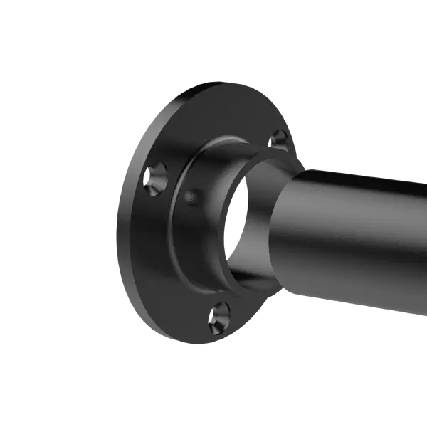 Premier Range Stainless Steel Glass Balustrade Handrail Wall bracket In Black 42.4mm