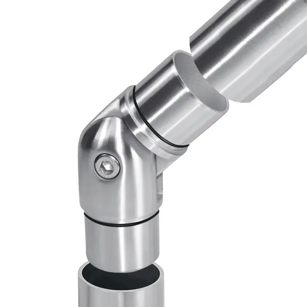 Premier Range 316 Stainless Steel Glass Balustrade Handrail Adjustable Elbow 42.4mm