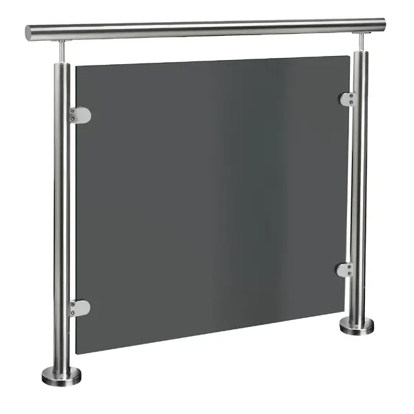Premier Range Smoked Toughened Balustrade Glass 10mm in Custom Size