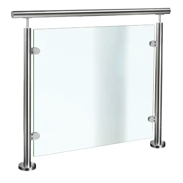Premier Range Clear Toughened Balustrade Glass 10mm in Custom Size