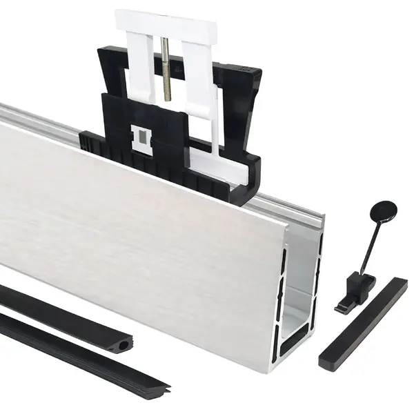 17.5mm Gasket Kit for 2500mm Frameless Glass Balustrades – Includes Trims & Fixings