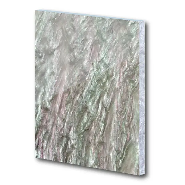 Acrylic Marble In Pearl - 5mm sample
