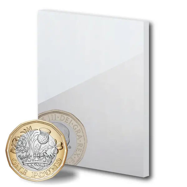 Acrylic Mirror In Silver - 3mm 2440mm by 1220mm