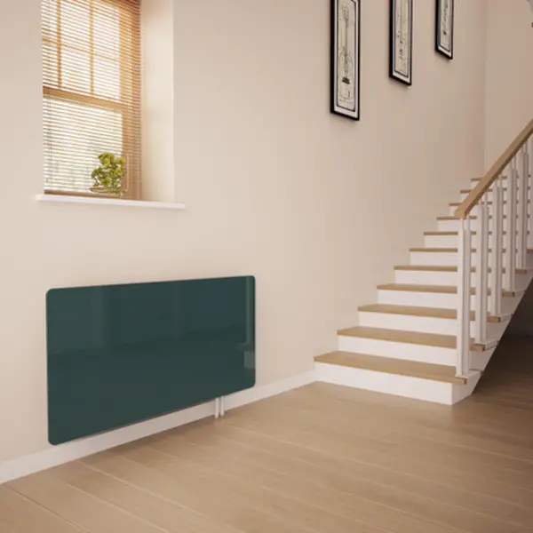 Emerald Green Glass Radiator Cover - Extra Small