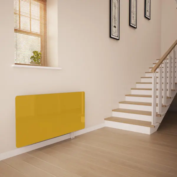 Mustard Glass Radiator Cover - Extra Small