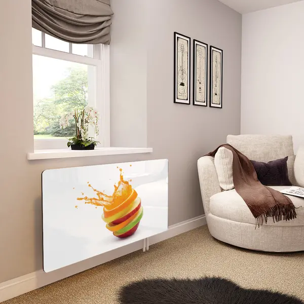 Glass Radiator Cover in Fruit Cocktail - Extra Small