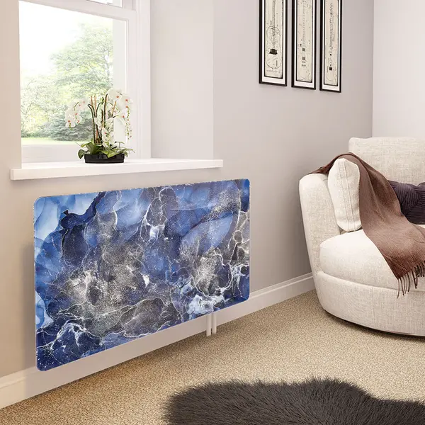 Glass Radiator Cover in Liquid Galaxy - Extra Small