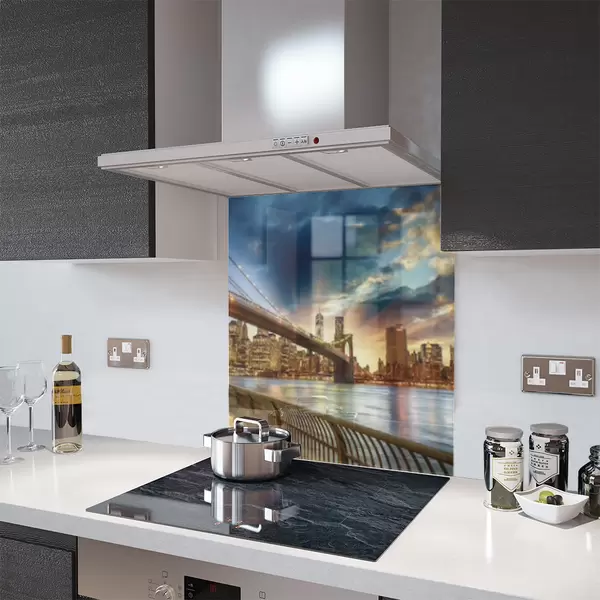 Shutterstock Print Glass Splashback - 100cm Wide x 65cm High