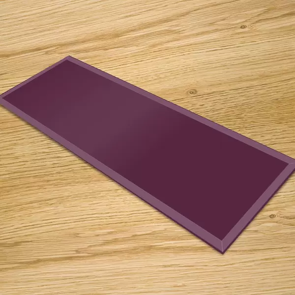 Deep Purple - Glass Table Runners 80cm x 30cm