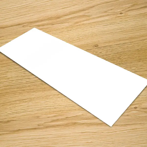 White - Glass Table Runners 80cm x 30cm