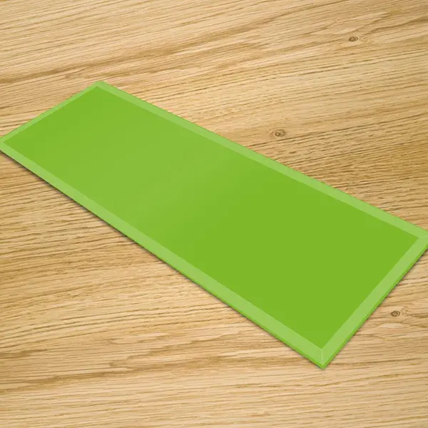 Lime Green - Glass Table Runners 100cm x 30cm