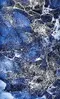 Glass Splashback With Fixing Holes in Liquid Galaxy - 60cm Wide x 100cm High