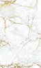 Glass Splashback With Fixing Holes in White Gold Veins - 60cm Wide x 100cm High