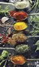 Glass Hob Cover / Chopping Board in Asian Spice - 30cm Wide x 52cm High