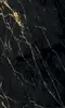 Glass Splashback With Fixing Holes in Black Gold Veins - 60cm Wide x 100cm High