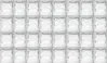 Glass Hob Cover / Chopping Board in Glass Bricks - 90cm Wide x 52cm High