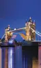 Glass Splashback With Fixing Holes in Tower Bridge - 60cm Wide x 100cm High
