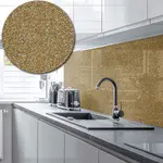 Sparkle Acrylic Splashback - Painted in Beige - 5mm - 1000mm by 1000mm