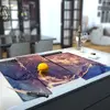 Illustration of Glass Hob Cover / Chopping Board in Blue Bronze - 90cm Wide x 52cm High